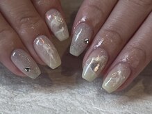 アイネイルズ 三宮店(I nails)/夏っぽオーロララメ￥9110