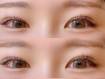 ジャドール ネイルアンドアイラッシュ(J'ADORE)の写真/LEDエクステは持続力が高く、施術後すぐに濡れてもOK！刺激が軽減できる最新エクステです！