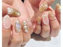 アース ネイルアイラッシュ 前橋店(EARTH Nail&Eyelash)/パーツデザイン￥12000