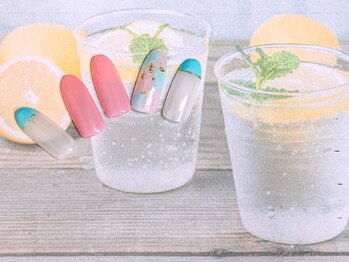 ネイルサロン&スクール ジーナ(GINA)/8月定額きれいめエレガント