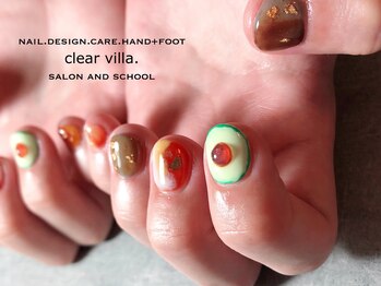 ネイルサロンクリアヴィラ(nail salon clear villa)/オーダーデザイン