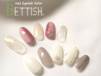 ネイルアイラッシュサロン ベティッシュ 桜木町店(Nail Eyelash Salon BETTISH)/スタイリッシュコース☆