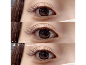 エネ(eNe)/brown 3Dlayer 140束