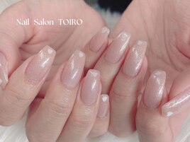 ハートホロネイル