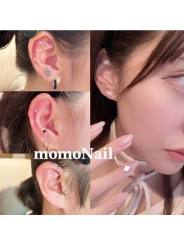 モモネイル(momoNail.)の写真/エリア希少の耳つぼジュエリー♪可愛く健康に、3000円台の破格！普段使いや特別な日にも☆