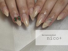ニコ(nico+)/ナチュラルネイル♪