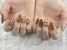チェックネイル