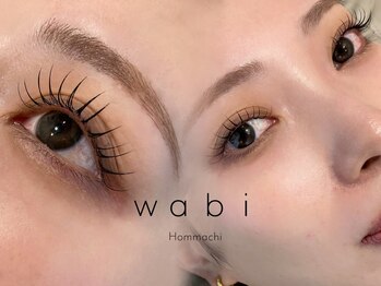 ワビ 本町店(wabi)の写真/豊富な種類から選べる◎長さ・カール・太さをカスタマイズして、なりたい目元へ！マツエク/パリエク
