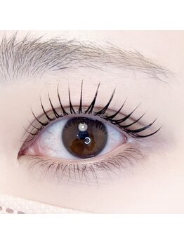 アイスター 大阪梅田店(EYESTAR)の写真/フラット/ボリューム/カラーエクステ…種類が豊富◎人気のブラウンエクステで垢抜けまつげに★