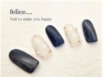 ネイルサロン フェリーチェ(felice)/【定額ネイル】￥7150