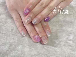 パープルネイル