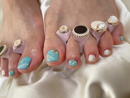 フットネイル☆持ち込み☆オフ