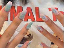 シェリーラメール 新宿店(cherie la mer)/チークネイル