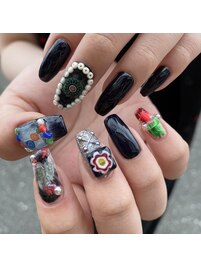 麻雀ネイル/¥7500