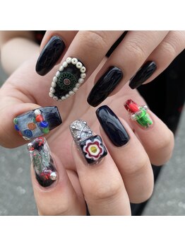 麻雀ネイル/¥7500