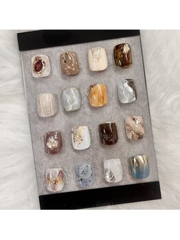 グラフネイル(graph nail)/フットネイル//ニュアンス