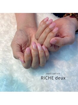 リッシュ ドゥ(RICHE deux)/桃色グラデーション
