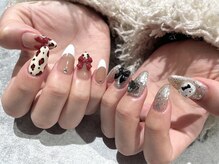 ネイル アン 倉敷駅前店(Nail Ann)/アシンメトリーデザイン