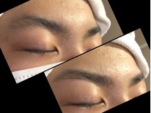 メンズサロン 嗜み(tashinami)の雰囲気（眉毛ワックス・眉毛パーマで薄い眉、まばら、癖眉の方にオススメ）