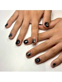 メンズネイル/ブラックネイル