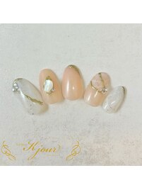 大理石ネイル