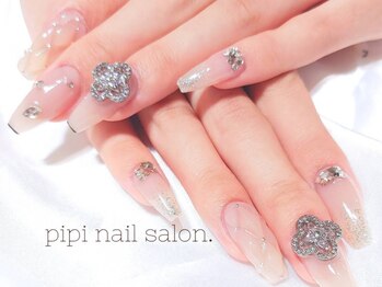 ピピ(pipi)の写真/【深爪、噛み爪、形にお悩みの方にも◎】ちゅるん・すらっとした美フォルムに思わずうっとり…＊