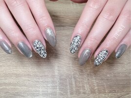 ツイードネイル