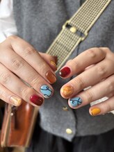 ザ コモン ネイル恵比寿(the common nail)/カラフルネイル