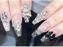 モカ 心斎橋(moca by Lee)/【miyuu】バレエコアネイル