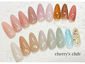 チェリーズクラブ ふじみ野店(Cherry'sClub)の写真/《いつでもお得♪》お手頃価格で通いやすい◎透明感たっぷりの透け感抜群★ちゅるんとワンカラー￥3980♪