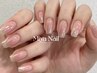 当店限定【HAND】初回ソフトジェルオフ無料★チークorカラーグラデ×オーロラ