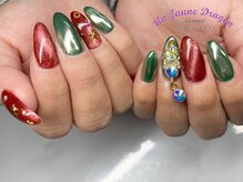 アン ジョーヌドラゴ/【自爪ネイル】クリスマスカラー