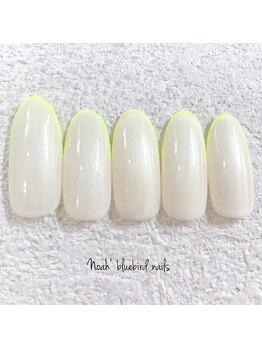 ノアブルーバードネイルズ(Noah' bluebird .nails)/オフィスにも！スキニーフレンチ