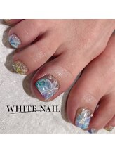 ホワイトネイル 武蔵小杉店(WHITE NAIL)/エアブラシ/フットネイル