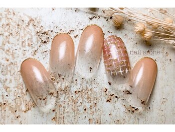 ネイルクローネ(nail crone)/ツイードネイル