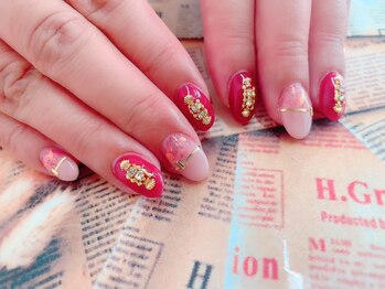 ネイルサロン ヒルズ(nail salon Hills)/ジェルアート￥６８００～