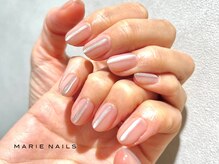 マリーネイルズ 横浜店(MARIE NAILS)/定額￥7,700 クリア 0829a　