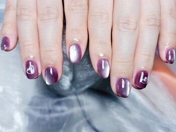 ドリーミー ネイル 上野(Dreamy Nail)/マグネット×ハートネイル