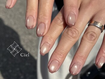 ピンクフレンチネイル♪