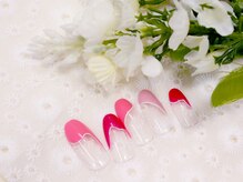 フォルチェ ゆめタウン東広島店(Folche)/変型フレンチネイル