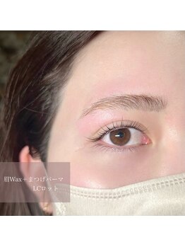 ピピポ ネイルアンドアイ 豊岡店(PIPIPO NAIL&EYE)/【眉Wax +まつ毛パーマ】