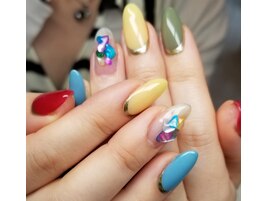 カラフルネイル