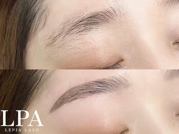 レピア 表参道店/韓国式眉毛パーマ&アイブロウ