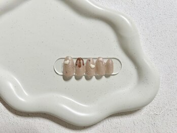 ビーネイル 名古屋志賀本通(B.nail)/トレンドハート定額/ホロ.パーツ