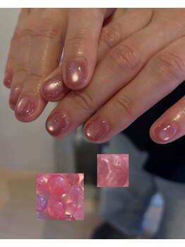 クロ(clos.)の写真/江別・野幌で上品ネイルならClos.♪マグネット・ワンカラーなど大人女性に人気のシンプルネイル