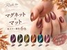 《ご新規様》【秋ネイル★新色6色】マグネット×マット ¥7000