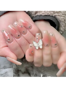 サロンアール(salon R)/チークネイル♪♪