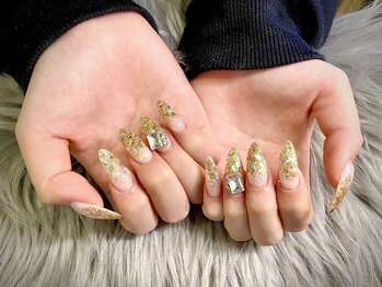 ルビーネイル 太閤通駅店(RUBY NAIL)/10本スカルプフリーデザイン