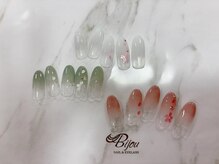 ネイルアンドアイラッシュ ビジュ(Bijou)/☆４月キャンペーンネイル☆