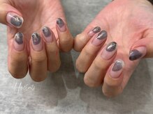 エクラス 銀座(Heclats)/クリア/ニュアンスネイル